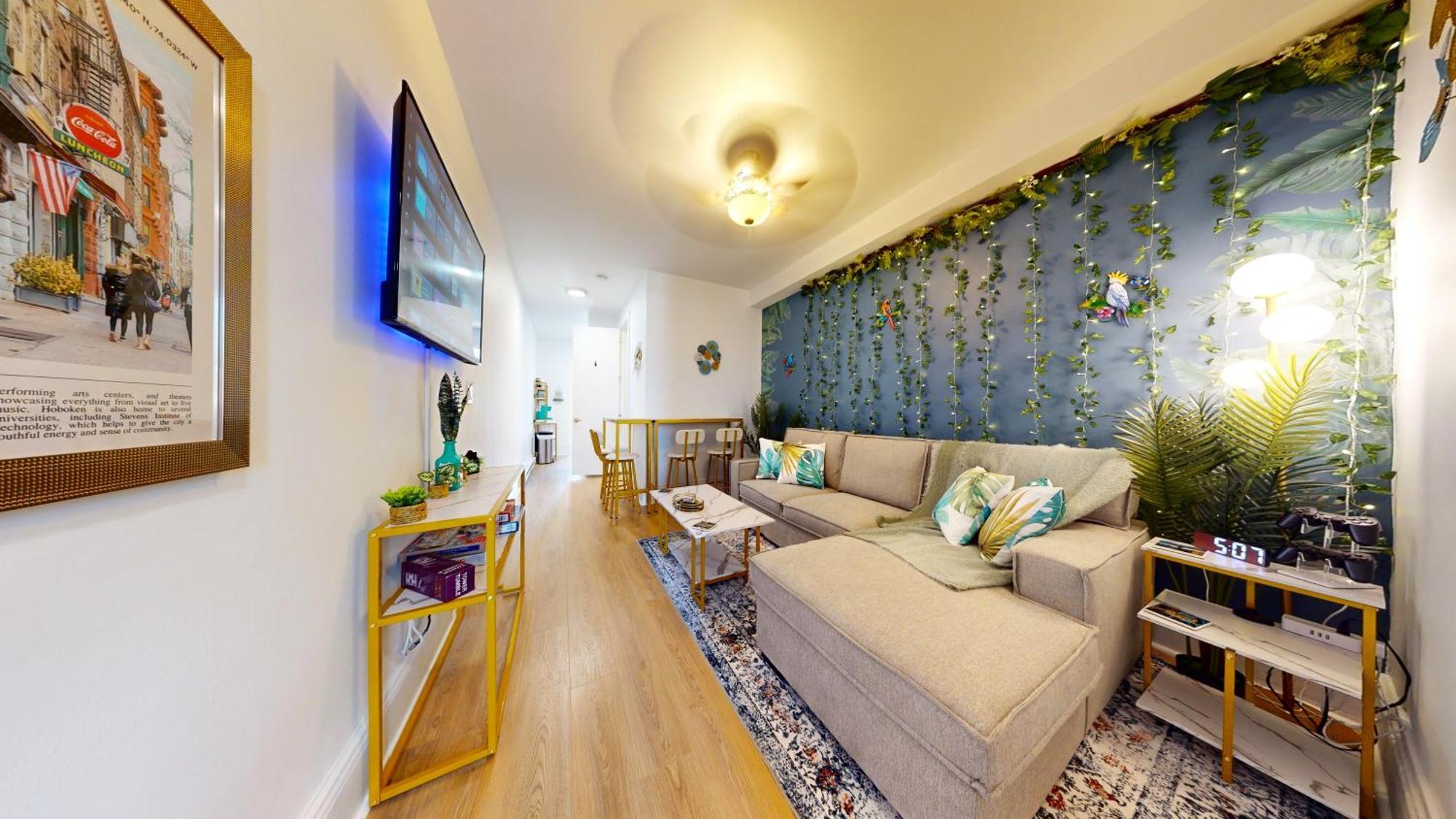 Garden Street Retreat Close To Nyc Sleeps 6 Hoboken Eksteriør billede